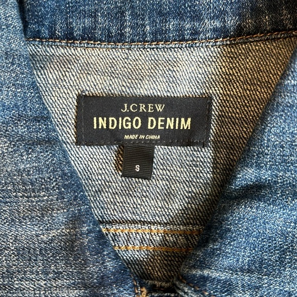 J Crew Indigo Denim Vest, 100% Cotton, Small, NWOT - Picture 7 of 7